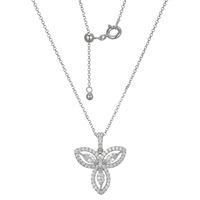 REIGN Necklace Sterling - Marquise Trillium R3AXMQ00ZZ