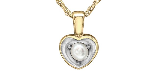 Corona Pearl 10KY Gemstone Necklace