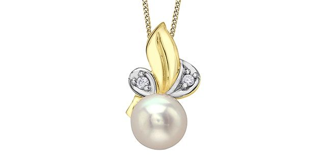 Corona Pearl 10KY Gemstone Necklace DD8179