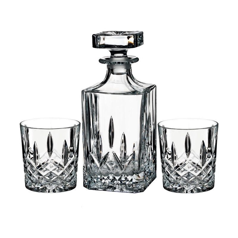 Marquis Markham Decanter Double Old Fashioned 3 Piece Set