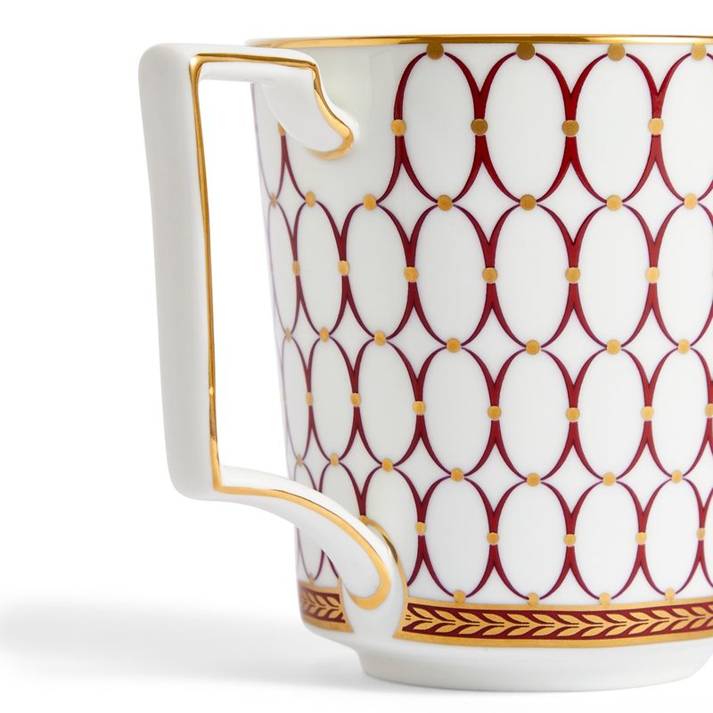 Wedgwood Renaissance Red Mug set of 2