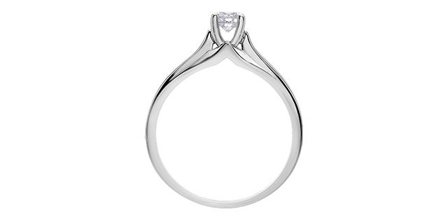 I Am Canadian 14KW .30TW Diamond Engagement Ring R1848