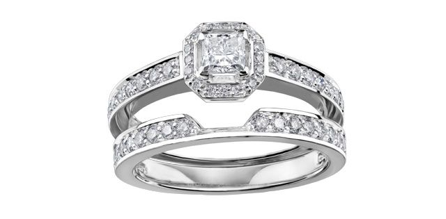 I Am Canadian 14KW .66TW Diamond Engagement Ring R3775