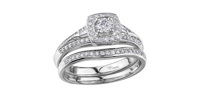 I Am Canadian 14KW .45TW Diamond Engagement Ring R3764