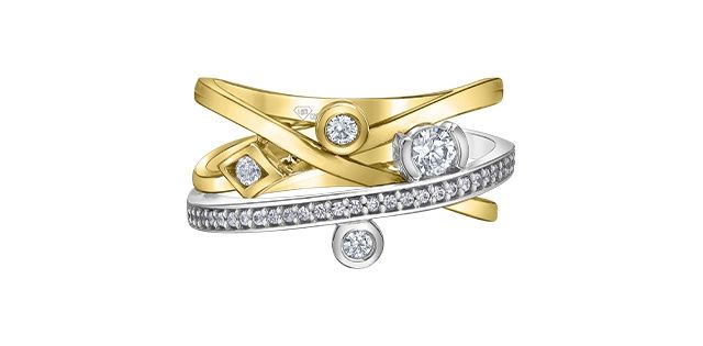 I Am Canadian 14KYW .44TW Diamond Ring RLFMR1089