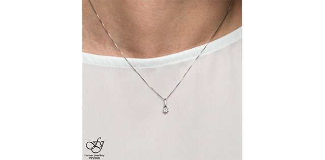 Maple Leaf Forever 10KW .15TW Diamond Necklace PP3068