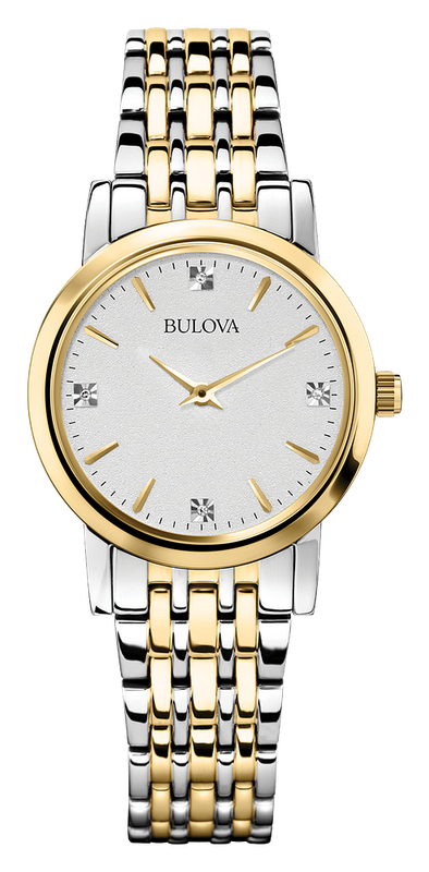 Bulova Classic Diamond Ladies Watch 98P115