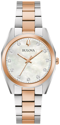 Bulova Surveyor Diamond Ladies Watch 98P207