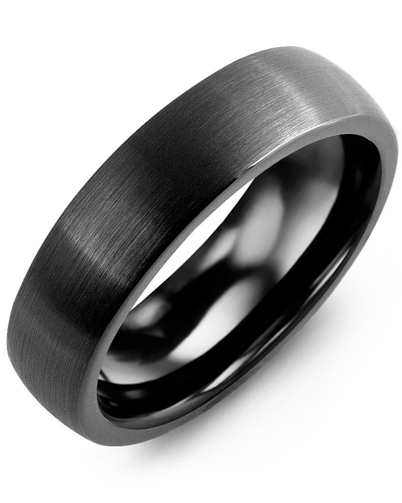 Madani Black Ceramic Satin Finish 6mm