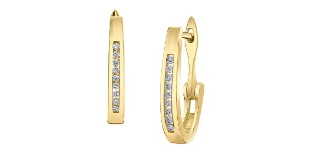 Forever Diamond Earrings 10KY .10TW 20094