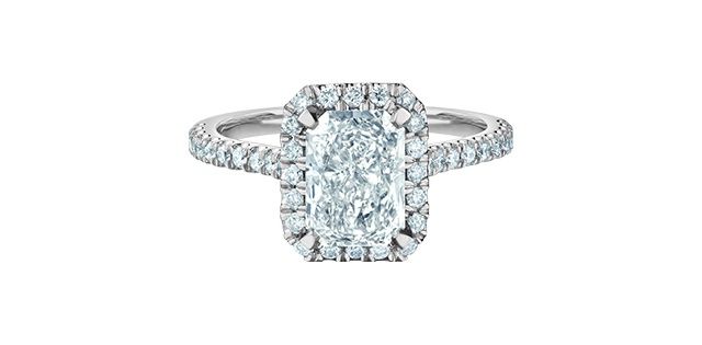 Lab Diamond 14KW 2.40TW Engagement Ring R31168 Diamond Evolution