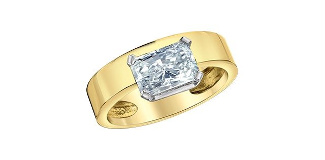 Lab Diamond 14KY 1.50TW Engagement Ring R10270 Diamond Evolution