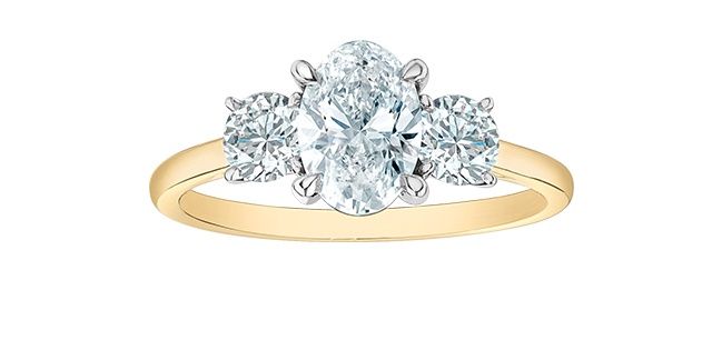 Lab Diamond 14KYW 1.50TW Engagement Ring R31140 Diamond Evolution