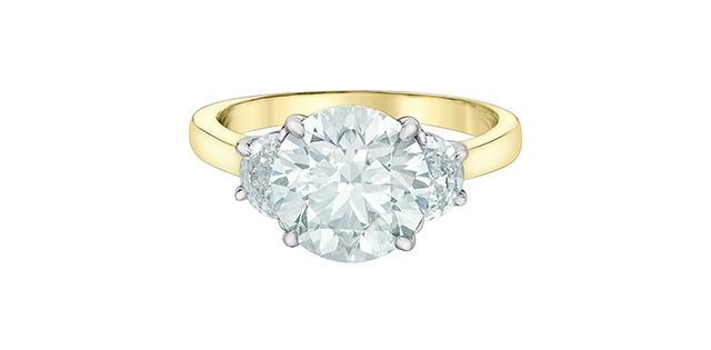 Lab Diamond 14KYW 3.45TW Engagement Ring R4463 Diamond Evolution