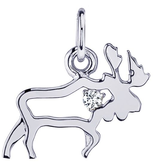 I Am Canadian 10KW .02TW Diamond Necklace PP2668