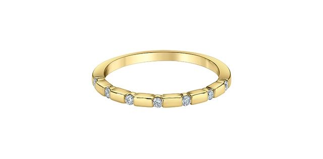 Lab Diamond 14KY .105TW Band R31549 Diamond Evolution