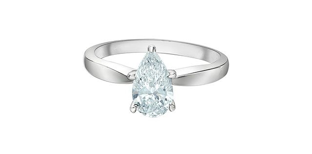 Lab Diamond 14KW 1.05TW Engagement Ring R31385 Diamond Evolution