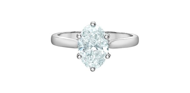 Lab Diamond 14KW 2.18TW Engagement Ring R31381 Diamond Evolution