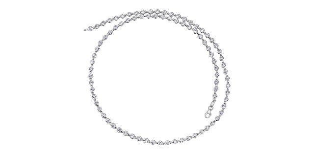 Maple Leaf Diamond 14KW 6.00TW Necklace NN315