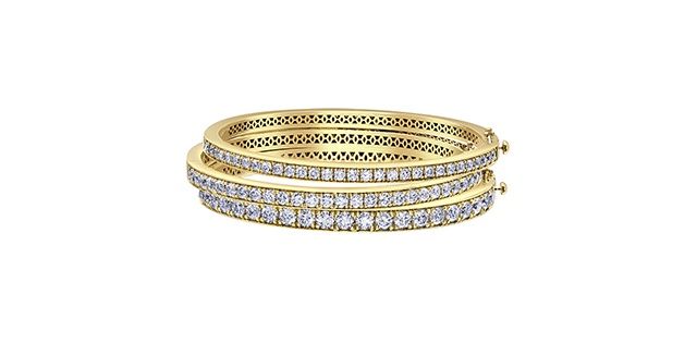Maple Leaf Diamond 14KY 3.00TW Bracelet BBR1046