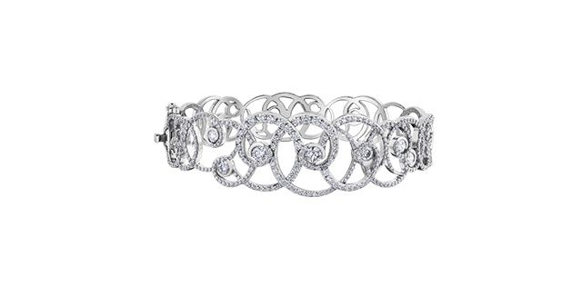 Maple Leaf Diamond 14KW 3.75TW Bracelet BBR984 Shelly Purdy Seasons