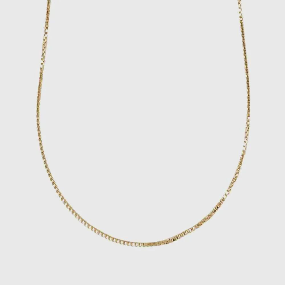 Nuco Chain Gold Plated - Box 18&quot;