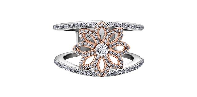 Maple Leaf 14KWR .50TW Diamond Ring R52D54 Shelly Purdy Seasons