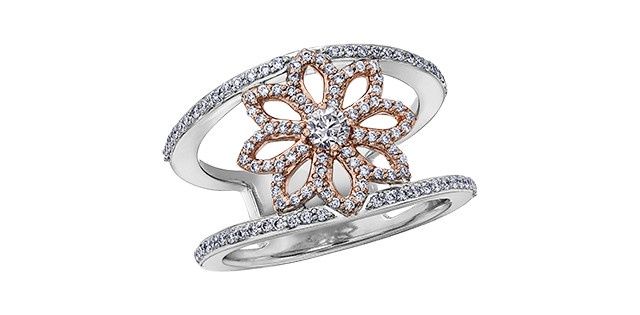 Maple Leaf 14KWR .50TW Diamond Ring R52D54 Shelly Purdy Seasons