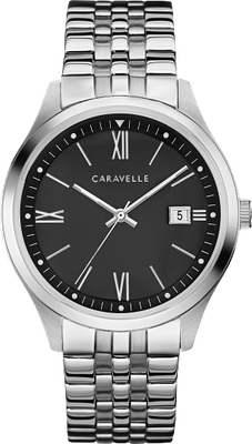 Caravelle Mens Watch Stainless Steel 43B158
