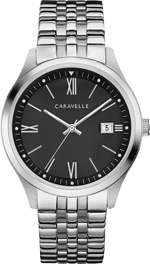 Caravelle Mens Watch Stainless Steel 43B158