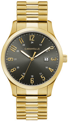 Caravelle Yellow Expansion Mens Watch 44B126