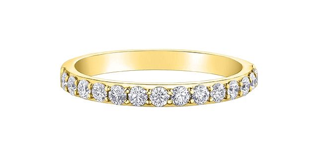 Maple Leaf 18KY .75TW Diamond Band R50L14