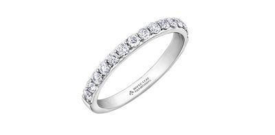 Maple Leaf 18KPD .50TW Diamond Band R50L14