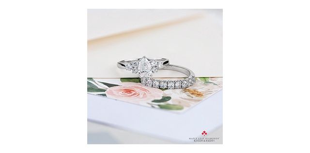 Maple Leaf 18KPD .50TW Diamond Band R50D91