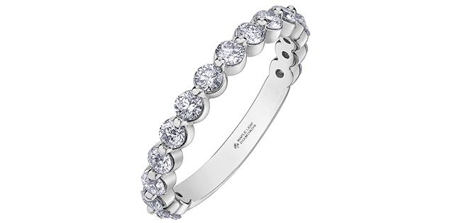 Maple Leaf 18KPD 1.10TW Diamond Band R50L93