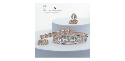 Maple Leaf Diamond Bracelet