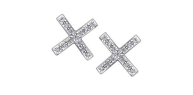 Corona Diamond 10KW .06TW Earrings EE3697