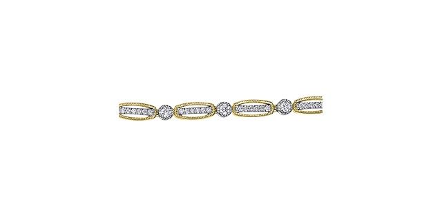 Corona Diamond 10KY 1.00TW Bracelet BBR839