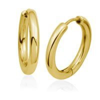 SteelX Earrings Huggies - Gold Plated T2XE120215