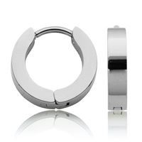SteelX Earrings Huggies Stainless Steel T2X9280100