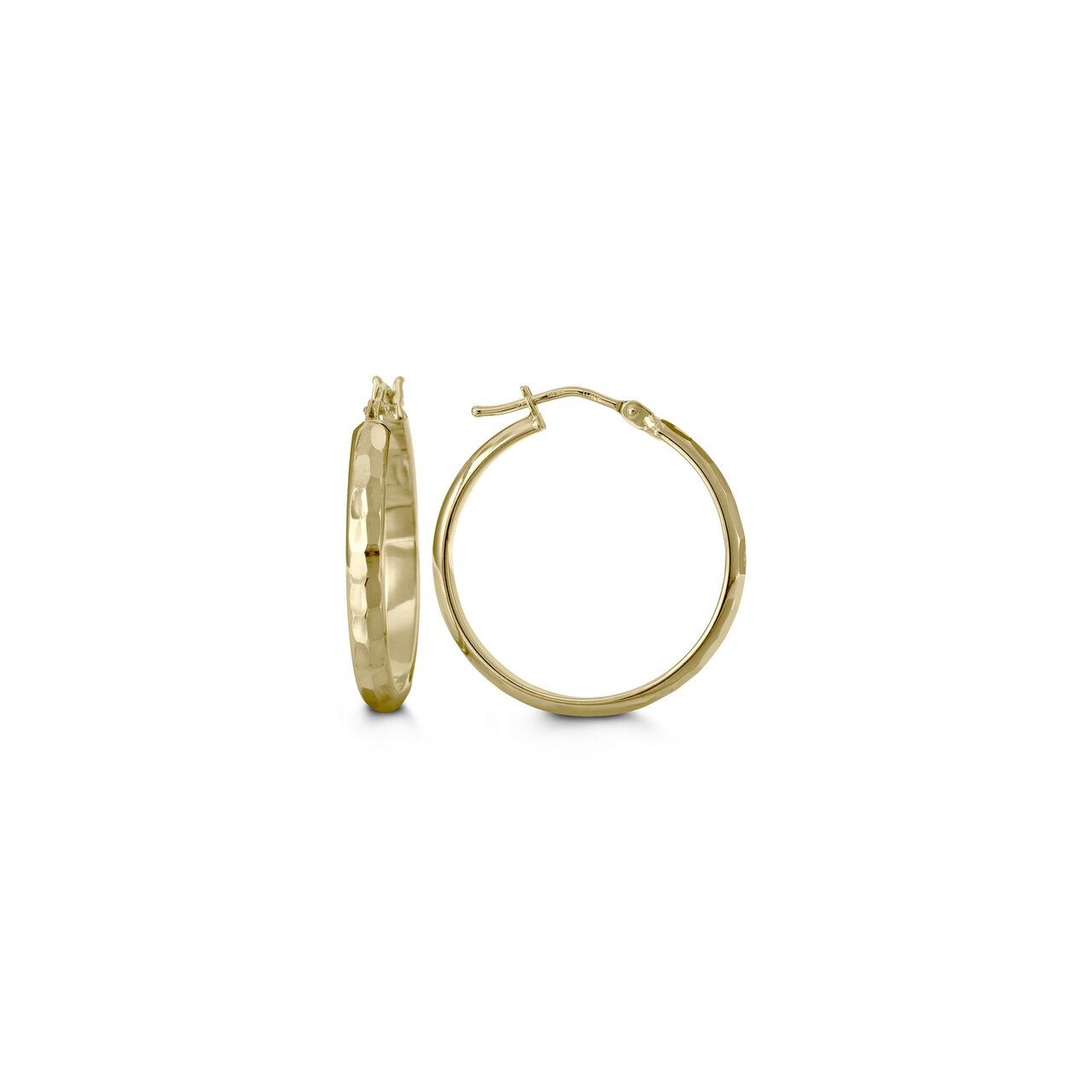 Bella Earrings 10K Yellow Gold Hoops 1004C