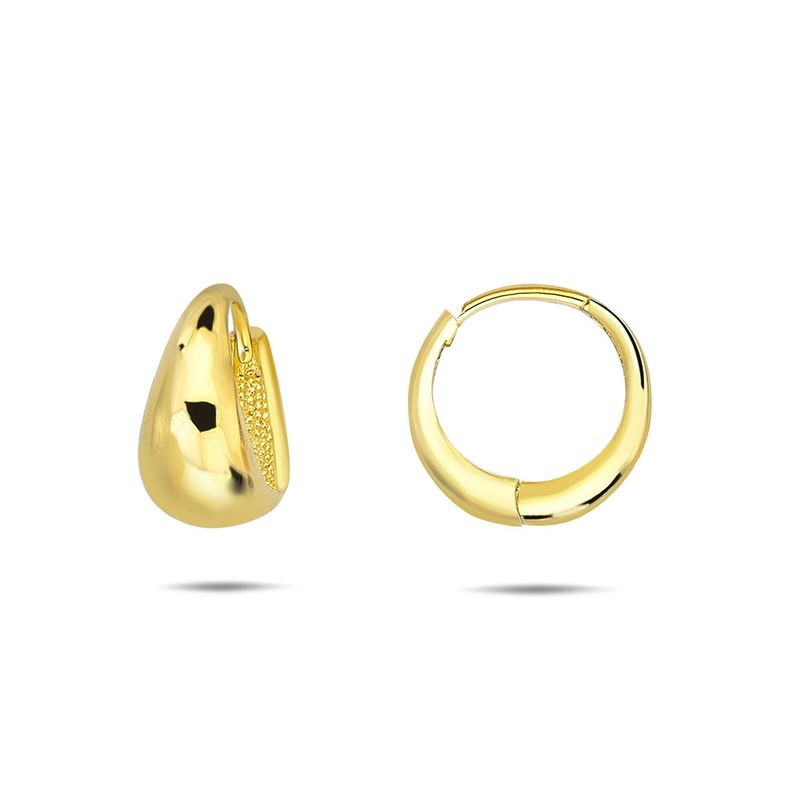 Bella Earrings 10K Yellow Gold Hoops 1048I