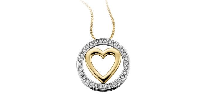 Corona Diamond 10KWY .20TW Necklace PP2019