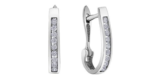 Corona Diamond 10KW .25TW Earrings ELU27166