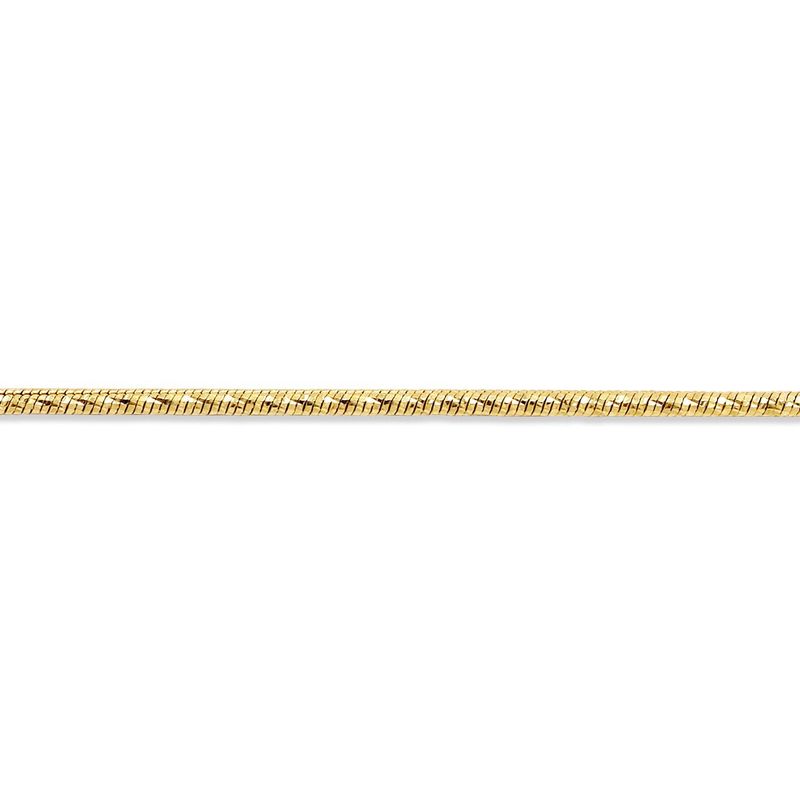 Bella Adjustable Wheat 10K Yellow Gold 20&quot; Chain 2003