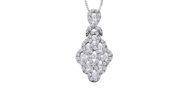 Corona Diamond 10KW .50TW Necklace PP2493