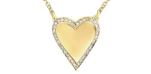 Corona Diamond 10KY .14TW Necklace NN331