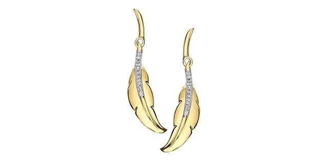 Corona Diamond 10KY .07TW Earrings EE2680