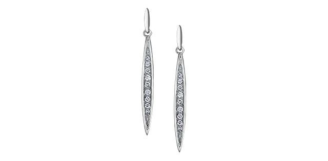 Corona Diamond 10KW .10TW Earrings EE3325