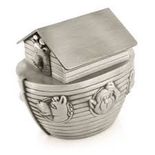 Splash Pewter Noah's Ark Bank